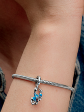 Disney Donald Duck Dangle Charm - Sterling silver