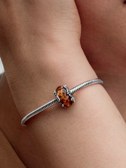 Disney The Lion King Murano Glass Charm - Sterling silver