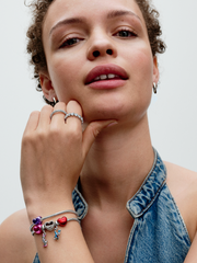 Round Hoop Earrings - Sterling silver