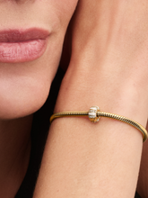 Stones & Enamel Clip Charm - 14k gold plating