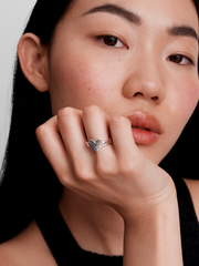 FINAL SALE - Stranger Things Friends Don't Lie Splittable Ring - Sterling silver