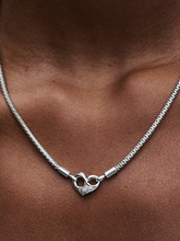 Pandora Moments Studded Chain Necklace - Sterling silver