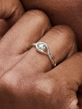 Pandora Infinite Sterling Silver Lab-grown Diamond Ring - 0.25 ct TW, Sterling silver
