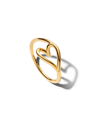 Essence Delicate Heart Friendship Ring Set