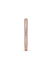 Pandora ME Pavé Ring - 14k rose gold plating
