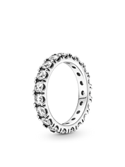 Light As Air Solitaire Stacking Ring Set