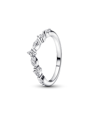 Pandora Timeless Wish Sparkling Alternating Ring - Sterling silver