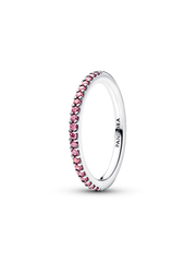 Pink Butterfly Ring Set