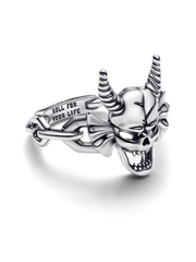 Stranger Things Hellfire Club Ring - Sterling silver