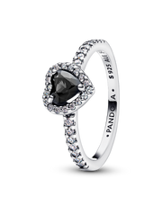 Black Hearts Ring Set