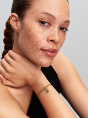 Lucky Chip Dangle Charm - 14k gold plating