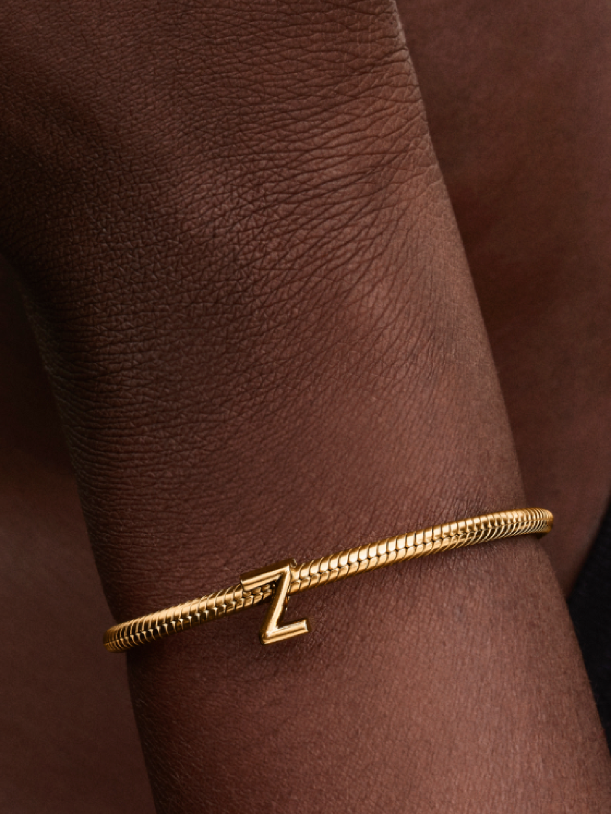 Letter Z Alphabet Charm - 14k gold plating