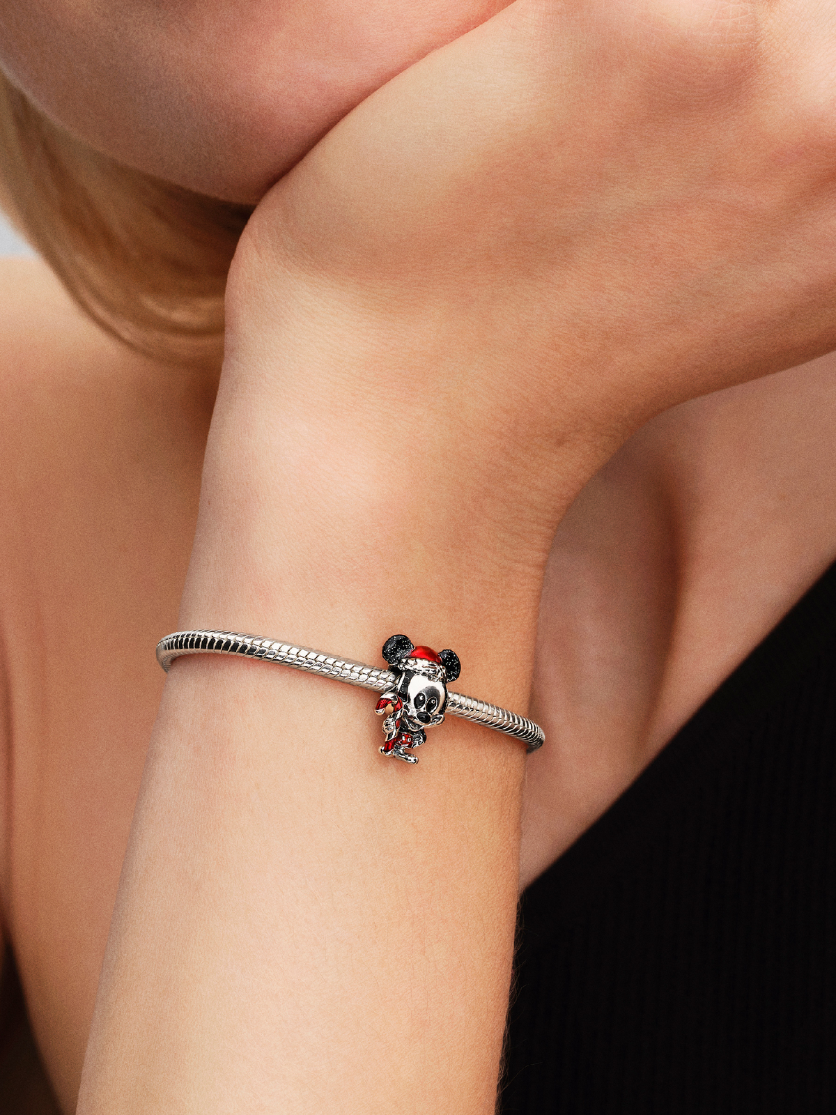 Disney Mickey Mouse Holiday Charm - Sterling silver
