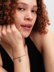 Gingerbread Angel Dangle Charm - Sterling silver