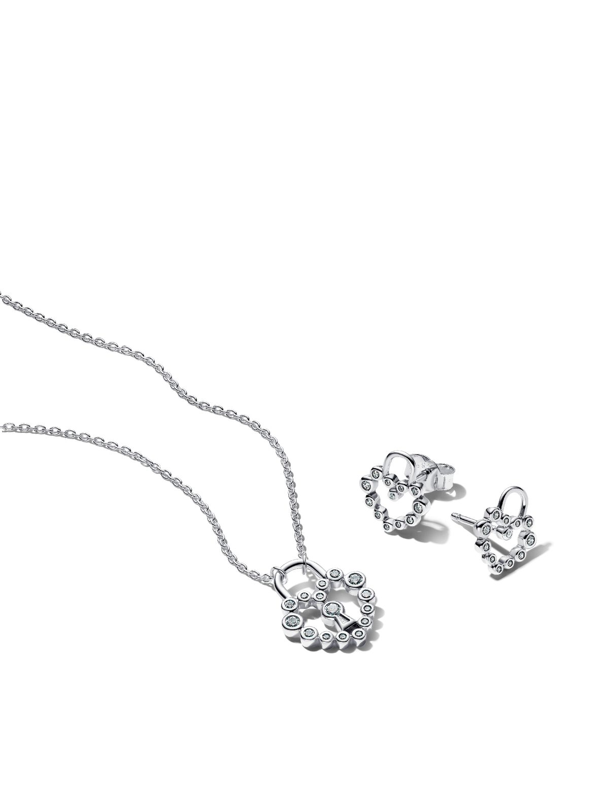 Sparkling Heart Padlock Gift Set