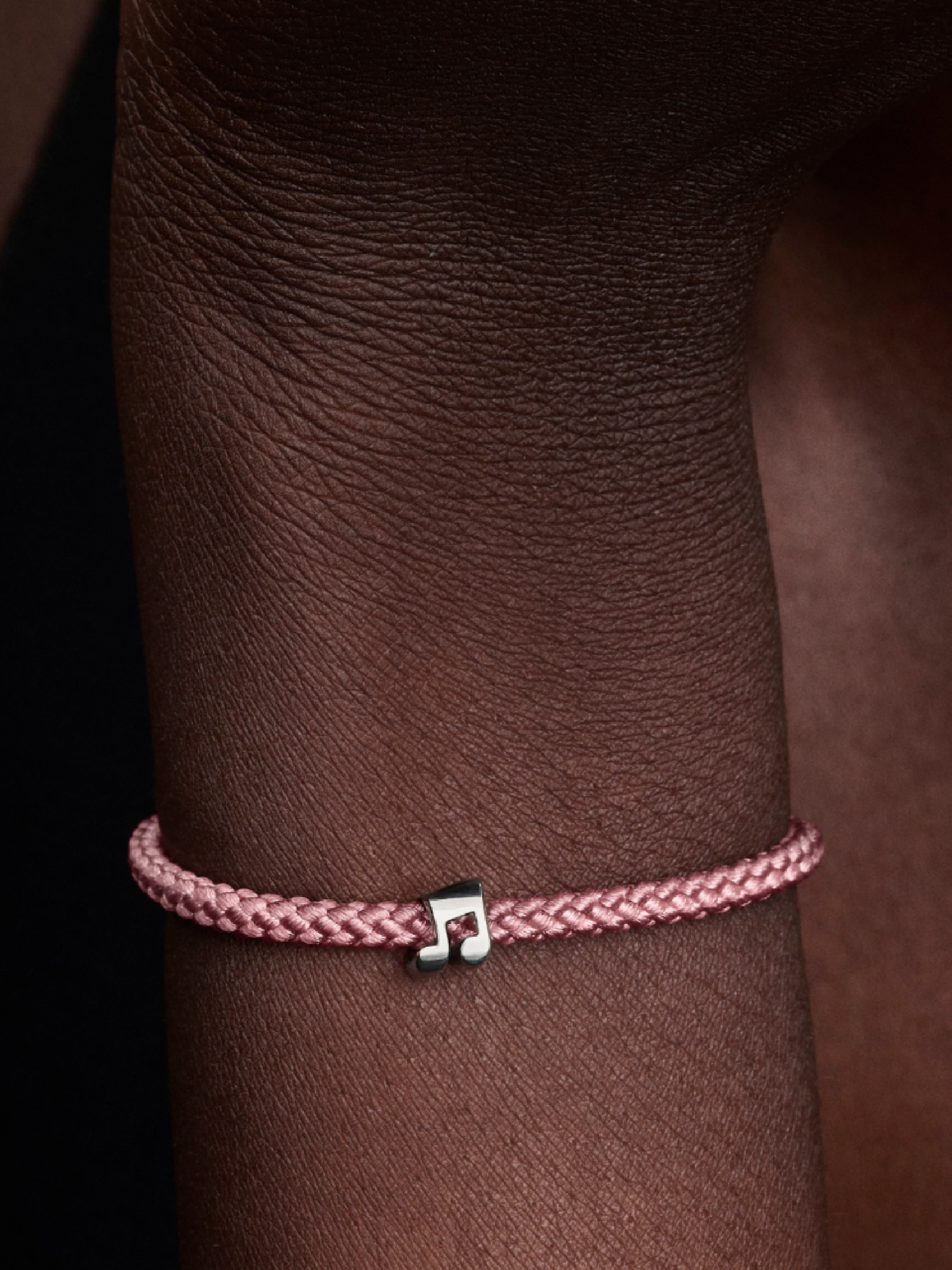 Music Note Mini Charm - Sterling silver