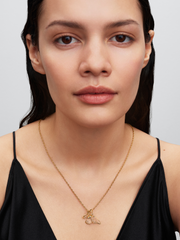 Oversized Butterfly Openwork Charm - 14k gold plating