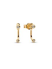 Lab-Grown Diamond Open Earring and Ring Set