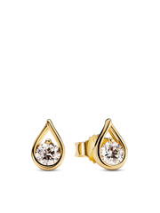 Pandora Infinite Lab-grown Diamond Necklace and Earrings Set 0.75 carat tw 14k Gold
