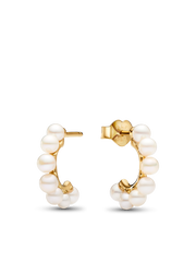 Treated Freshwater Cultured Pearl Earring Set