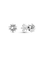 FINAL SALE - Celestial Sparkling Star Stud Earrings - Sterling silver