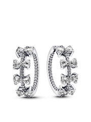 Sparkling Bow Stackable Earring Set