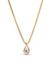 Pandora Infinite 14k Gold Lab-grown Diamond Pendant Necklace - 0.25 ct TW, 14k gold