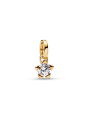 Pandora Talisman Lab-grown Diamond Star Pendant Necklace 0.25 carat tw 14k Gold