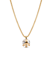 FINAL SALE - Pandora Nova 14k Gold Lab-grown Diamond Pendant Necklace - 1.00 ct TW, 14k gold