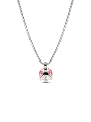FINAL SALE - Pandora Nova 14k White Gold Lab-grown Pink Diamond Pendant Necklace - 1.00 ct TW, 14k white gold