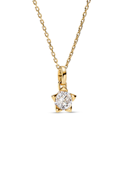 FINAL SALE - Pandora Talisman 14k Gold Lab-grown Diamond Star Pendant - 0.75 ct TW, 14k gold
