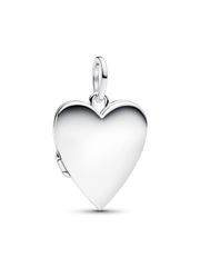 Engravable Openable Heart Tag Pendant Necklace