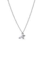 Sparkling Clear Butterfly Jewelry Set