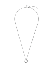 Double Circle Pendant & Necklace - Sterling silver