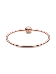 Pandora Moments Bangle - 14k rose gold plating