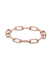 Pandora ME Medium-Link Chain Bracelet - 14k rose gold plating