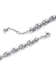 Bow Chain Bracelet - Sterling silver