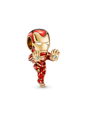 Marvel The Avengers Iron Man Charm - 14k gold plating