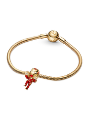 Marvel The Avengers Iron Man Charm - 14k gold plating