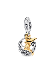Disney Tinker Bell Celestial Night Dangle Charm - Sterling silver, 14k gold plating