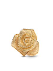 Golden Rose in Bloom Charm Bracelet Set
