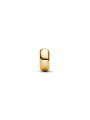 Round Clip Charm - 14k gold plating