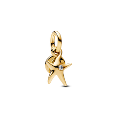 Seahorse and Starfish Charm Necklace