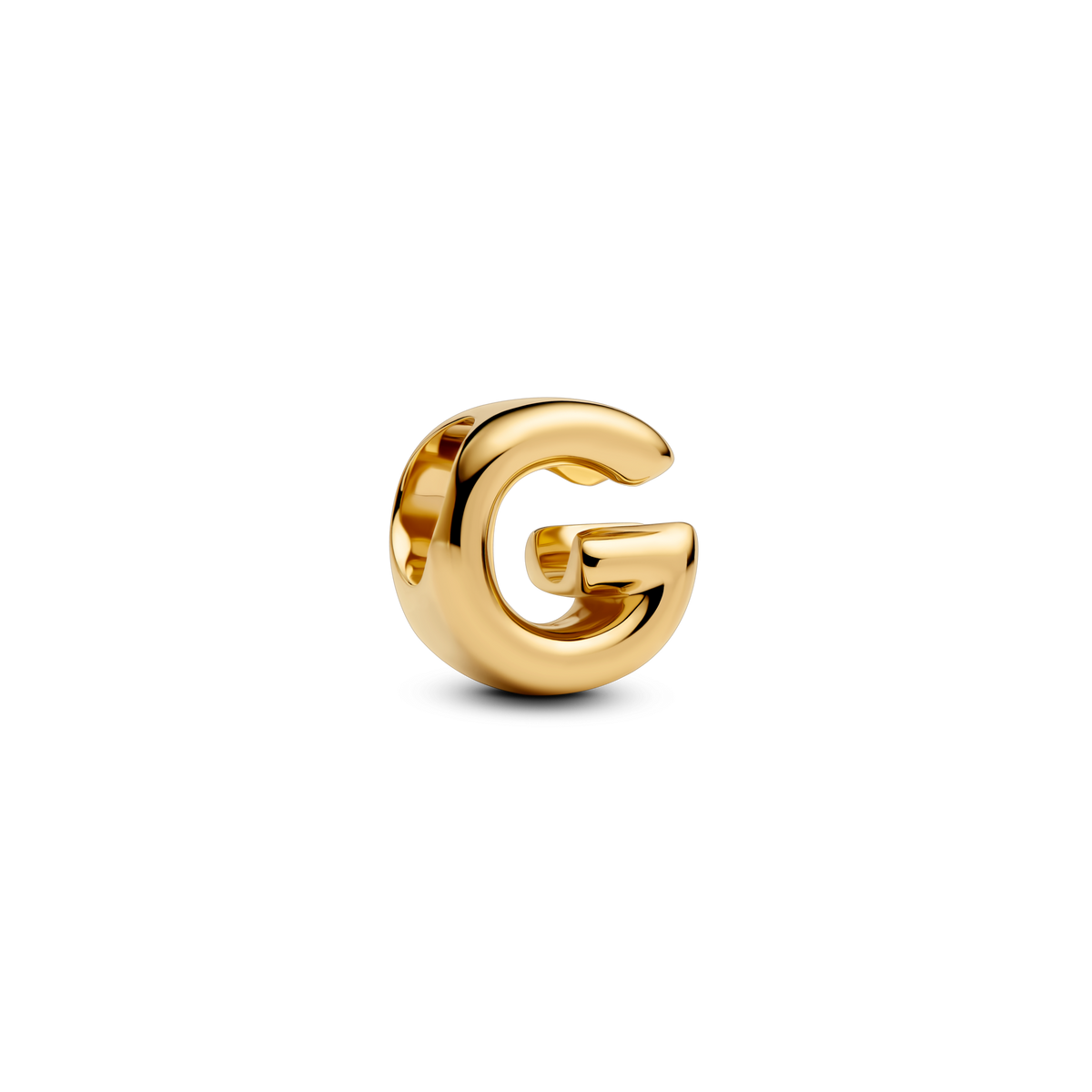 Letter G Alphabet Charm - 14k gold plating