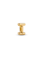 Letter I Charm Necklace