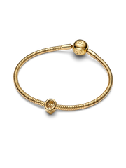 Letter Q Alphabet Charm - 14k gold plating