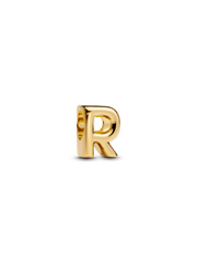 Letter R Charm Necklace