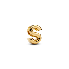 Letter S Charm Necklace