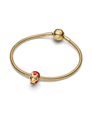Marvel Iron Man Helmet Charm - 14k gold plating