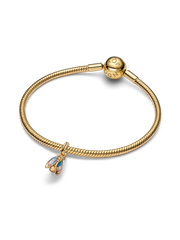 Cicada Dangle Charm - 14k gold plating